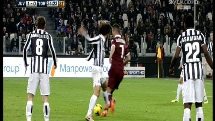 Ventura: "Era rigore": Conte: "Sì, ci stava". E Buffon: "Bravo arbitro"