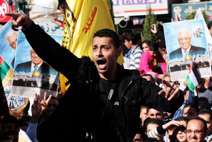 Manifestazione nella West Bank 1
