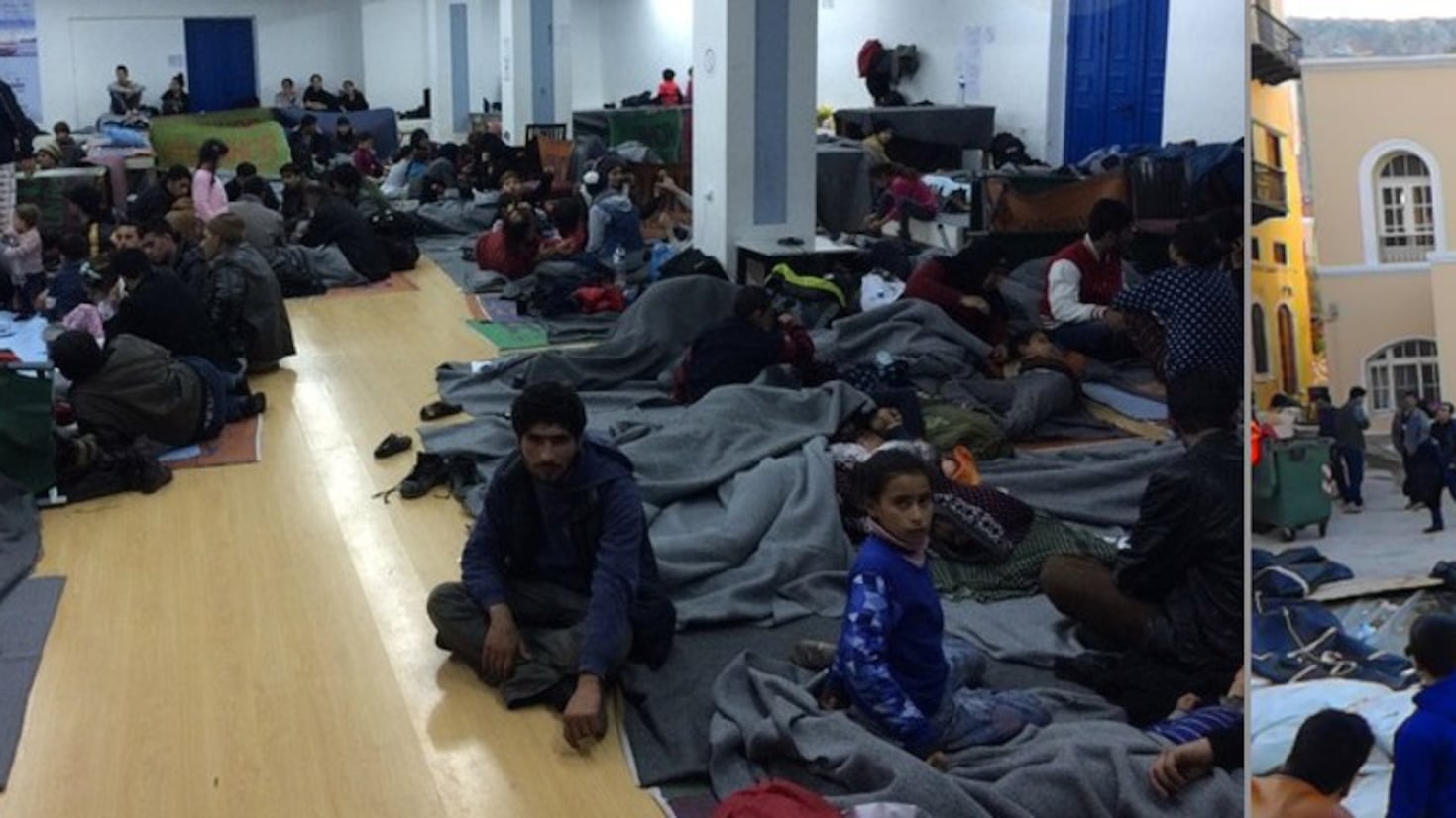 L'isola di "Mediterraneo": 300 abitanti e 900 rifugiati
