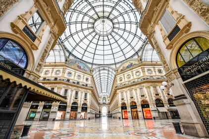 Milano, la prima domenica di blocco per il Covid-19 5
