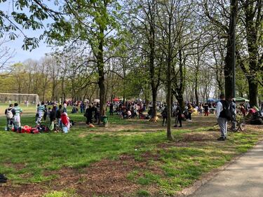 Campi da basket, aree per il running. La seconda vita del Parco Lambro