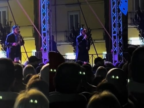 "Ambulanza, ambulanza!". Panico al concerto per Arisa