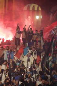 Tripudio azzurro a Napoli: le immagini più belle della festa scudetto 14