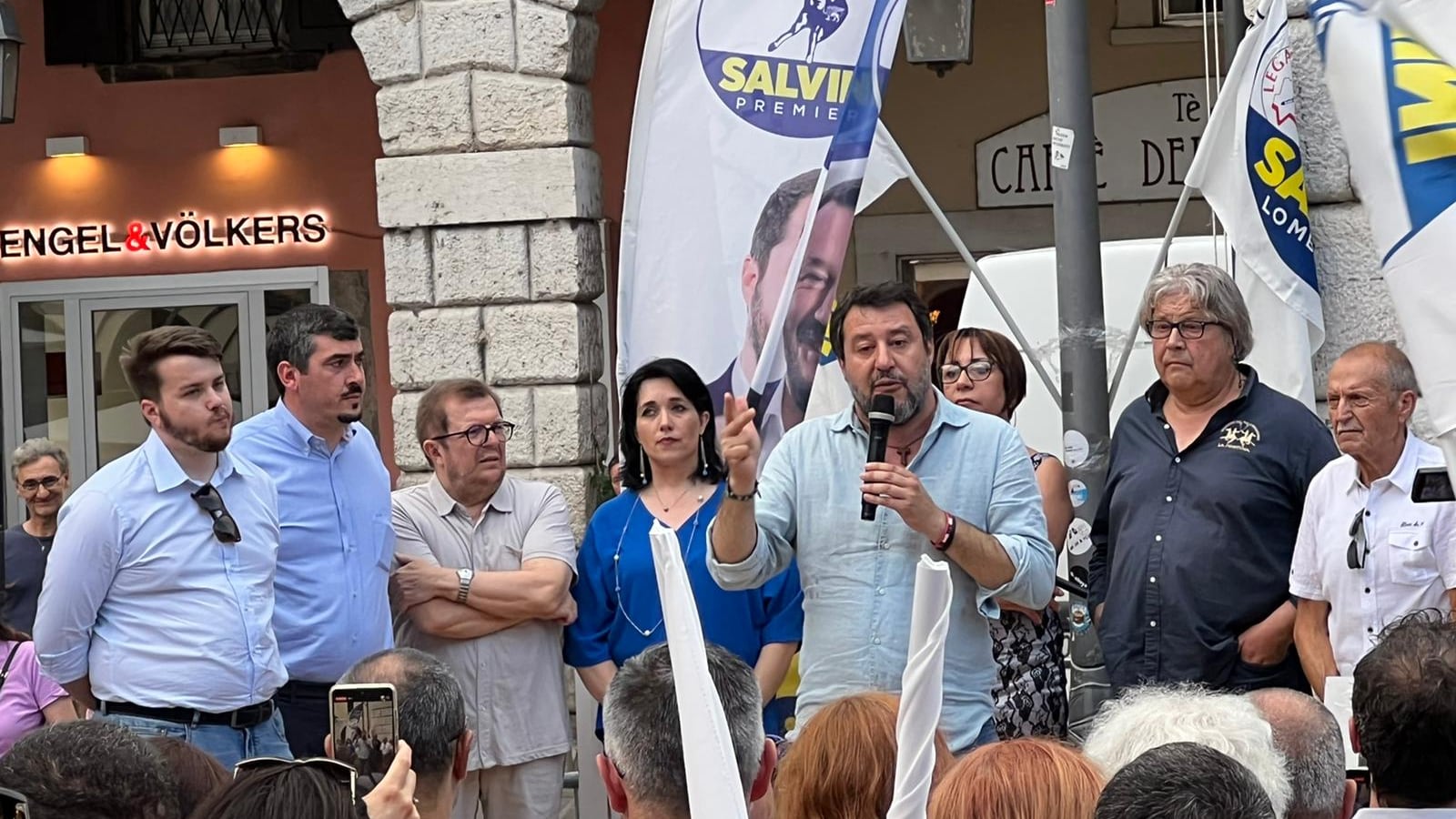 Maxirissa sul Garda, Salvini propone il ritorno alla "leva obbligatoria"