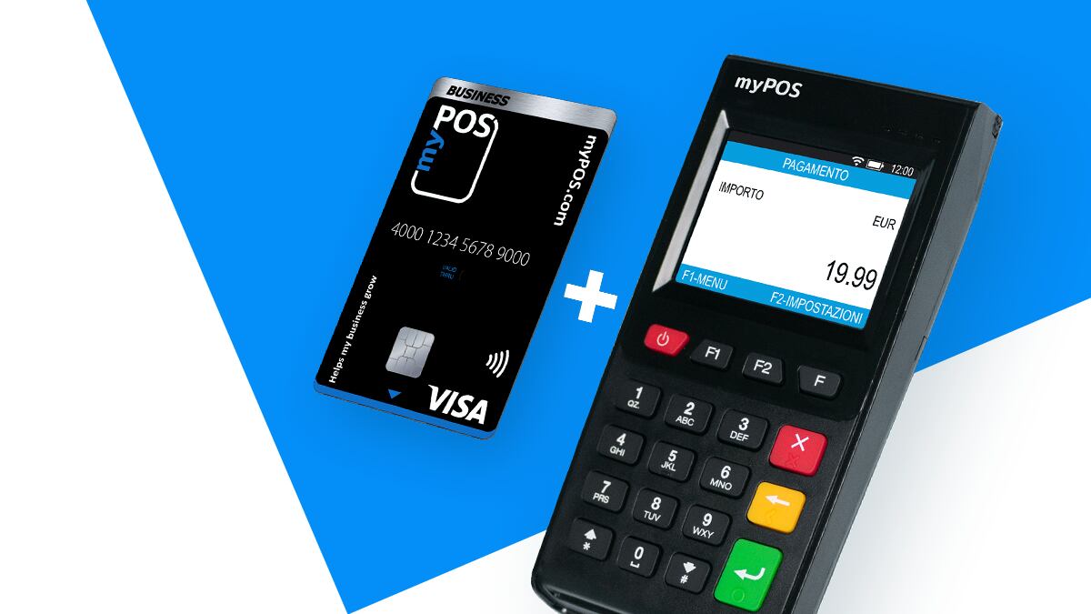 Visa e myPos insieme: il kit che rivoluziona i pagamenti