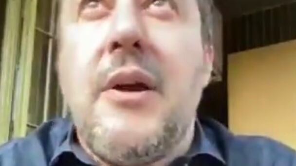 Salvini interrotto in diretta dall'hater. E il leader della Lega lo zittisce