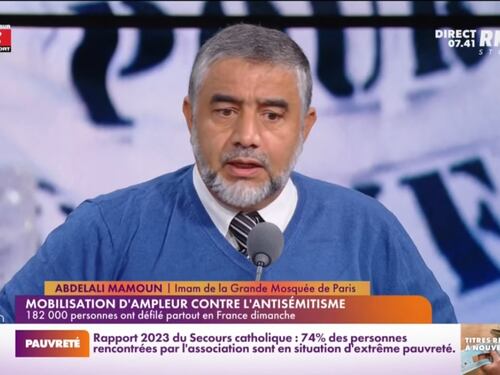 “Ma quale antisemitismo…”: imam di Parigi nella bufera