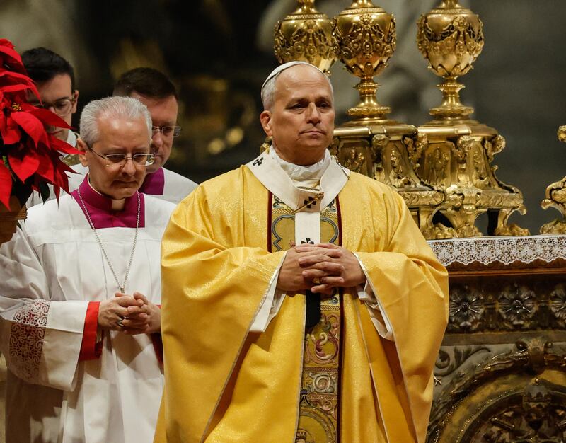 La messa di Natale di Leone XIV 1
