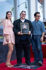 Il regista Guillermo Del Toro riceve una stella sulla Walk of Fame 4