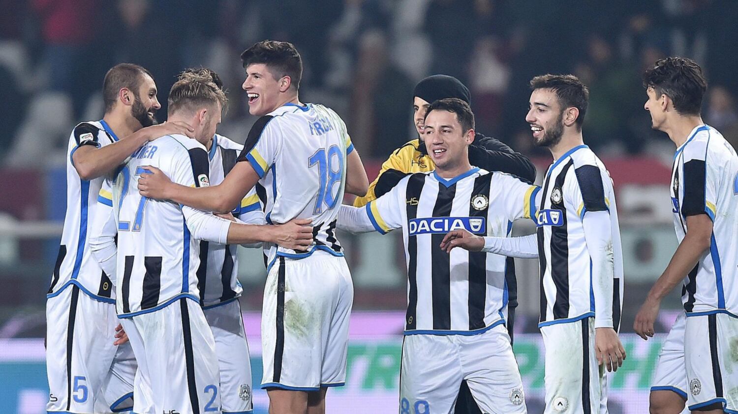 Colpaccio dell'Udinese, sconfitto anche il Toro