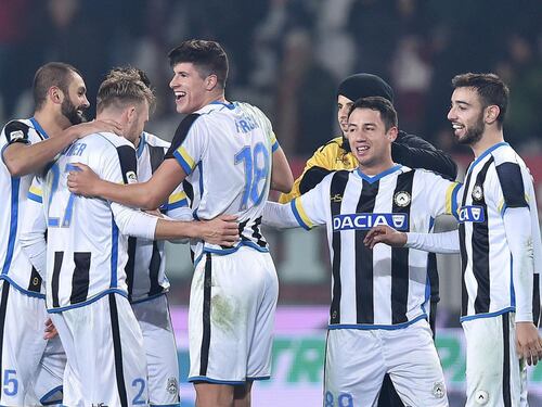 Colpaccio dell'Udinese, sconfitto anche il Toro