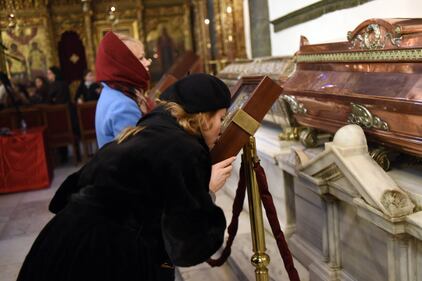 Così le chiese ortodosse celebrano l'Epifania a Istanbul 19