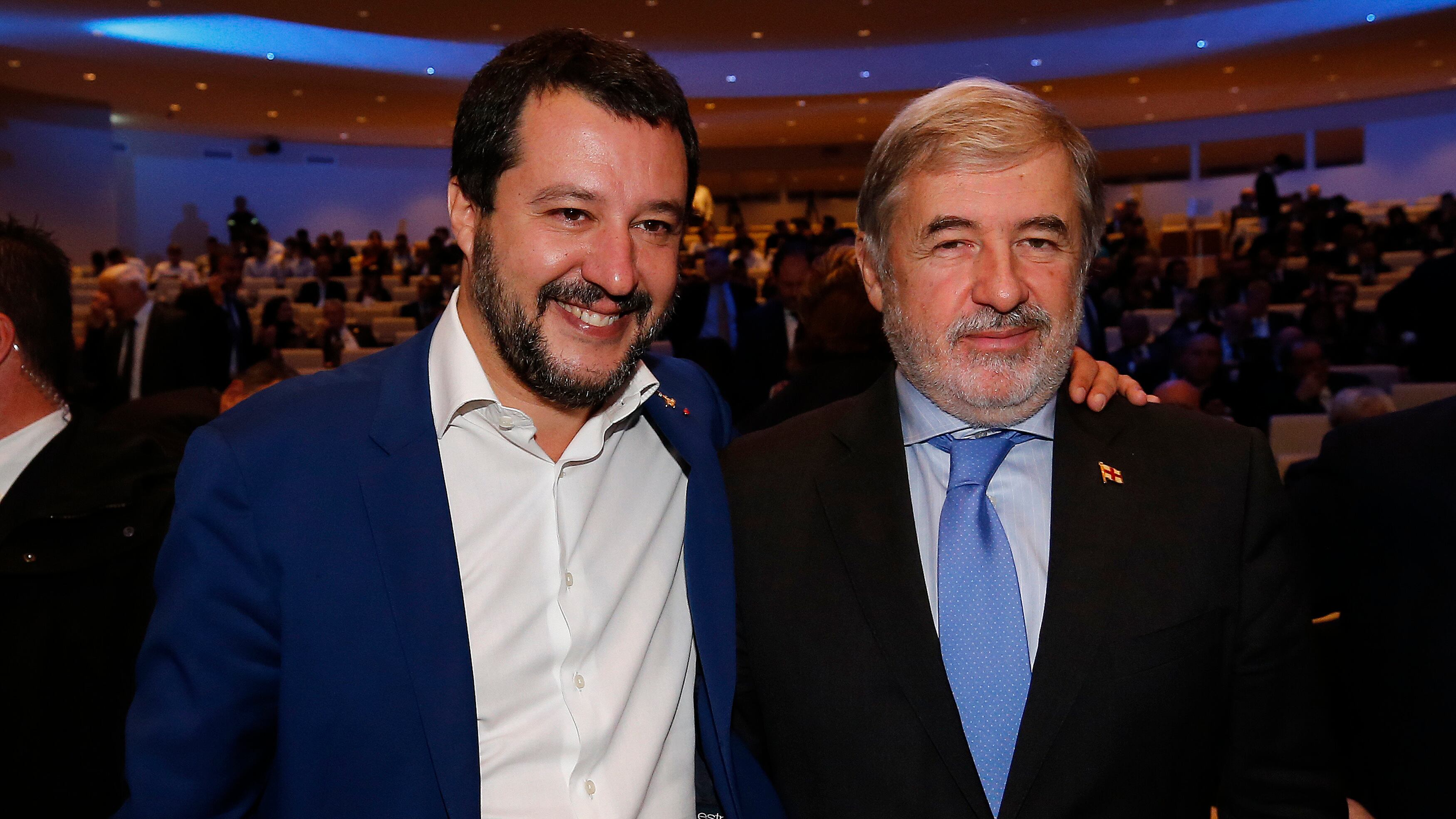I vertici leghisti in volata per il candidato Bucci