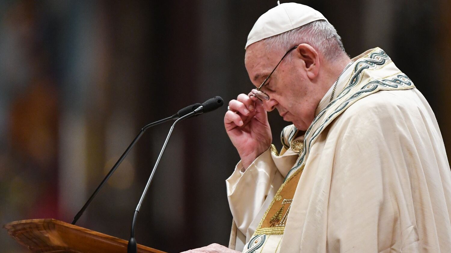 Papa Francesco al funerale di un'amica in forma privata