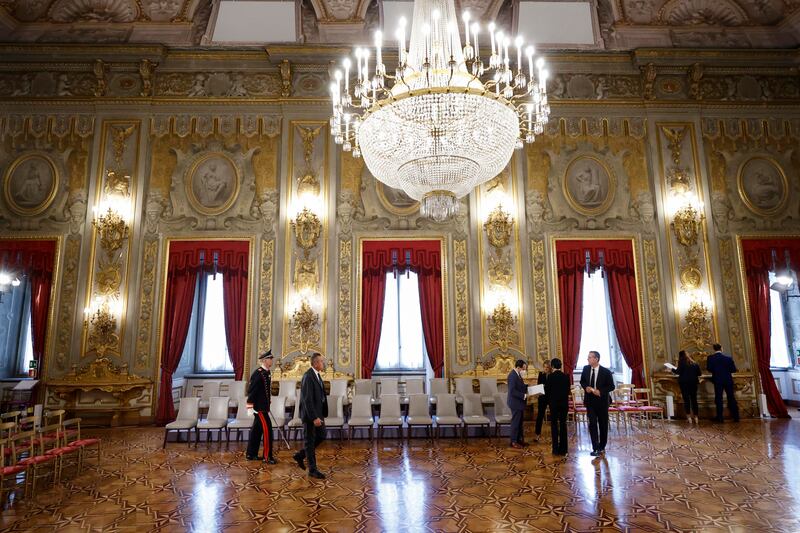 Giuramento del governo al Quirinale 4