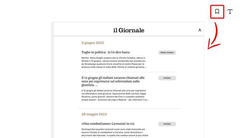 Il Giornale Digitale - Preferiti