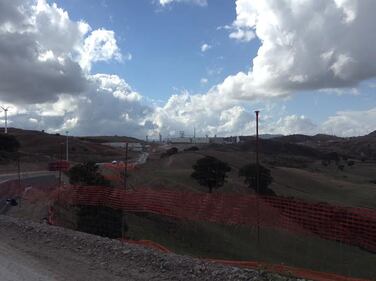 Corleto Perticara. Il cantiere