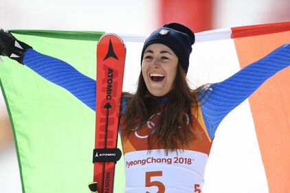 La Goggia vince l'oro nella discesa 19