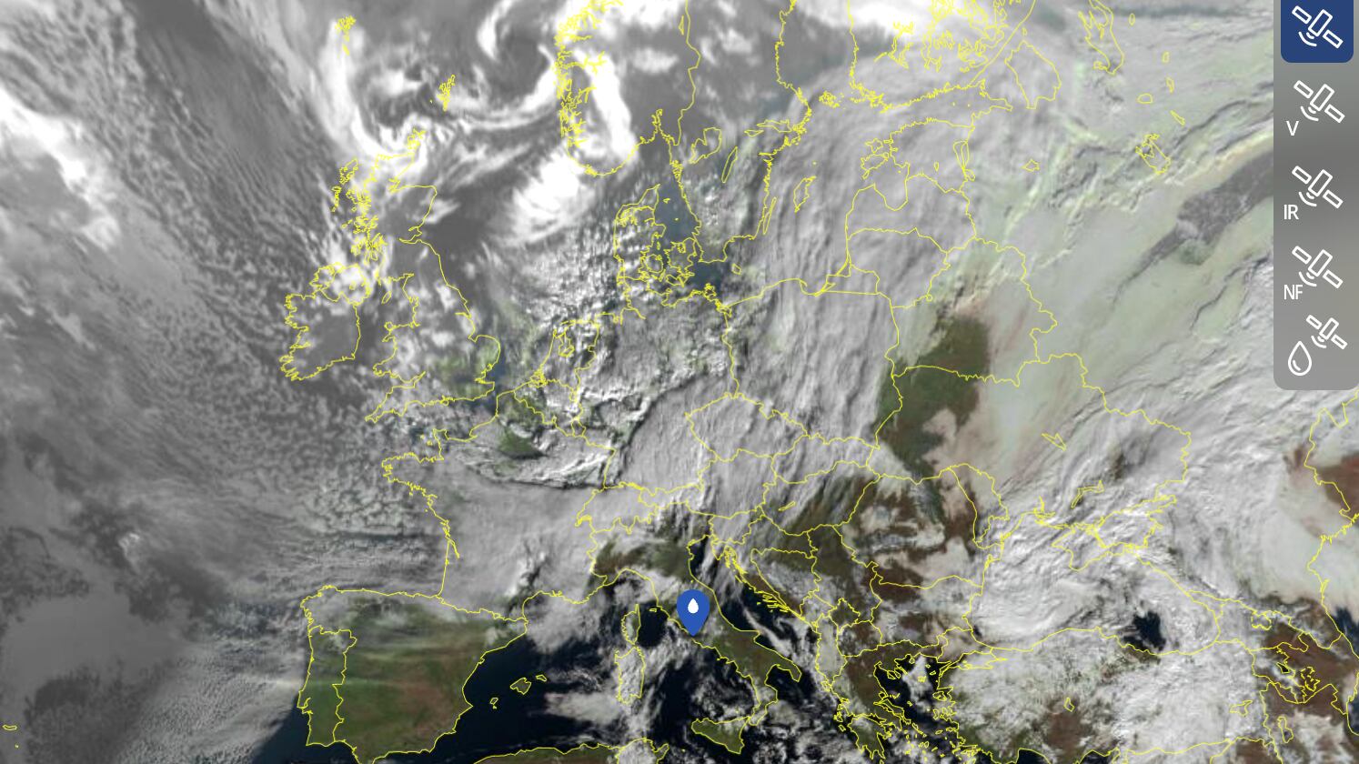 Le bufere di neve irrompono in Italia: ecco le zone più a rischio