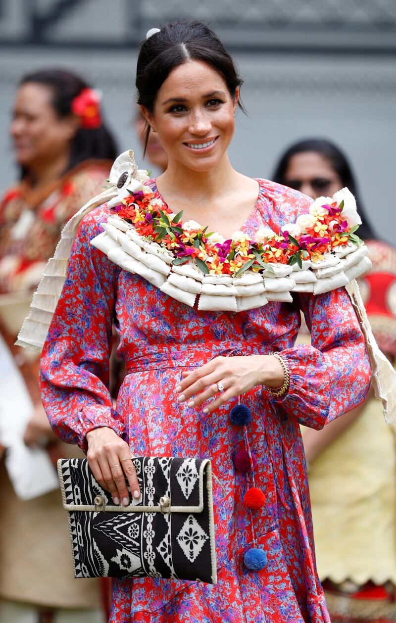 Meghan Markle, i primi scatti in abito premaman 3