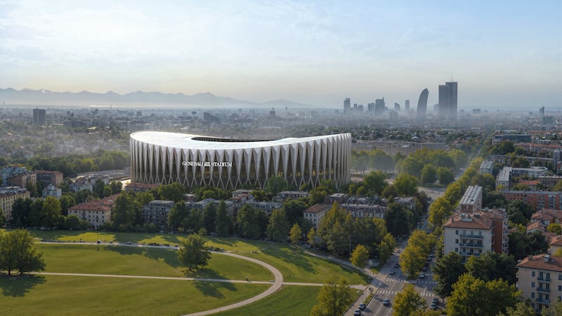 Svelato il progetto del nuovo stadio di Inter e Milan: sarà ovale e si chiamerà “Generali Stadium”