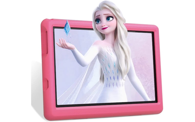 Tablet per bambini Okaysea con doppia fotocamera