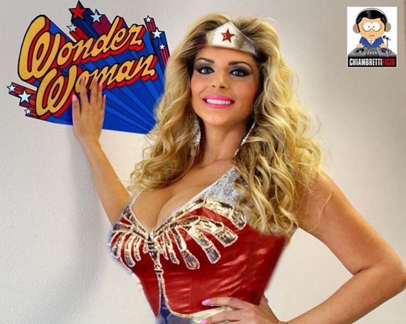 Francesca Cipriani come Wonder Woman 1