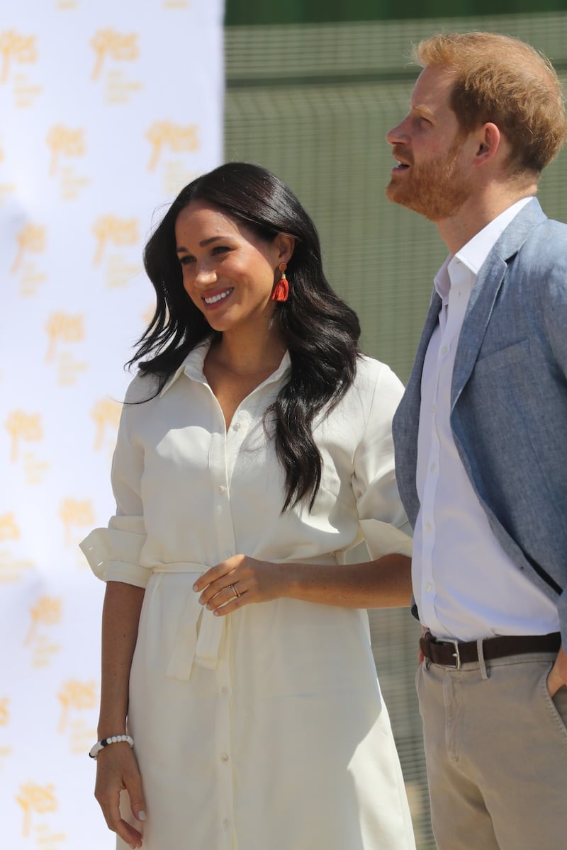 Meghan Markle e il Principe Harry, le foto in Africa 4
