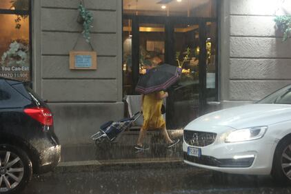 Nubifragio a Milano 1
