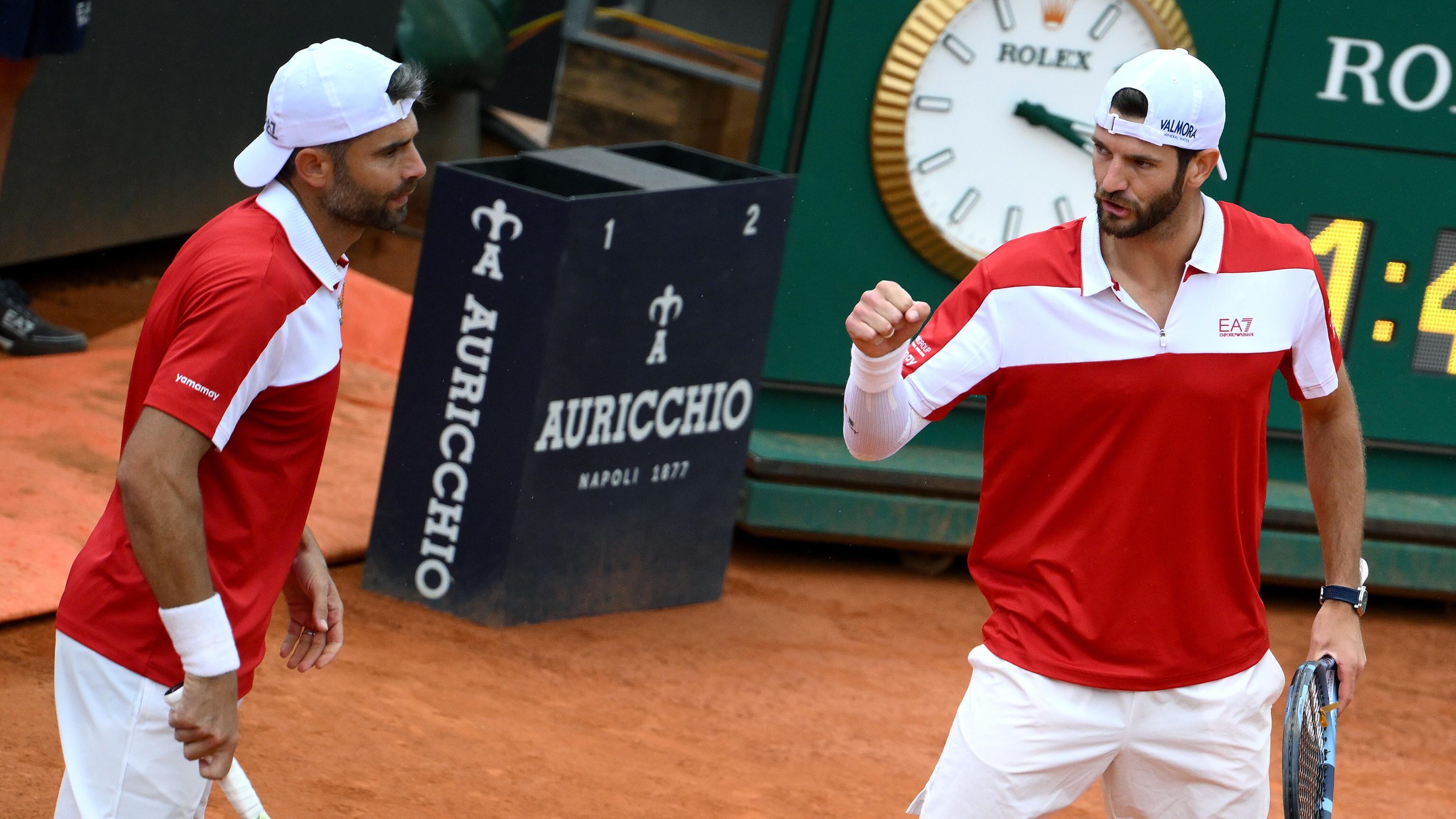 Bolelli e Vavassori nella storia: trionfo azzurro agli Internazionali di Roma