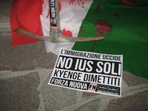 Ius soli, Forza Nuova promette nuovi blitz contro l'immigrazione