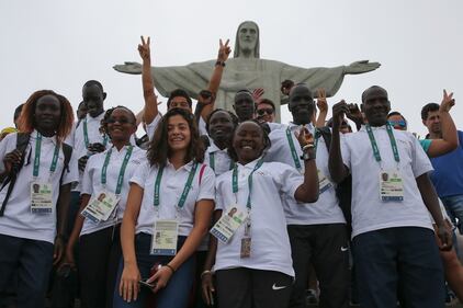 Così il team dei rifugiati si prepara per i Giochi di Rio 24