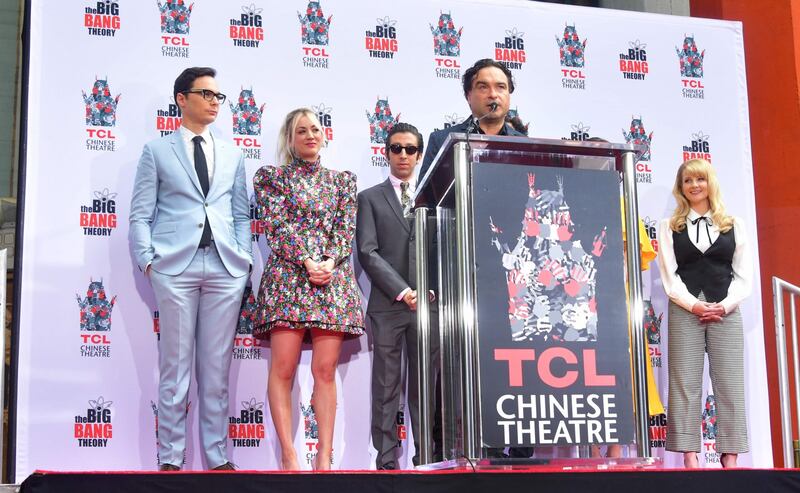 The Big Bang Theory, le impronte al Chinese Theather: foto 14
