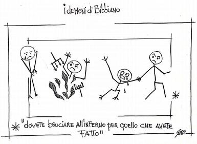 La vignetta del giorno: i demoni di Bibbiano 1