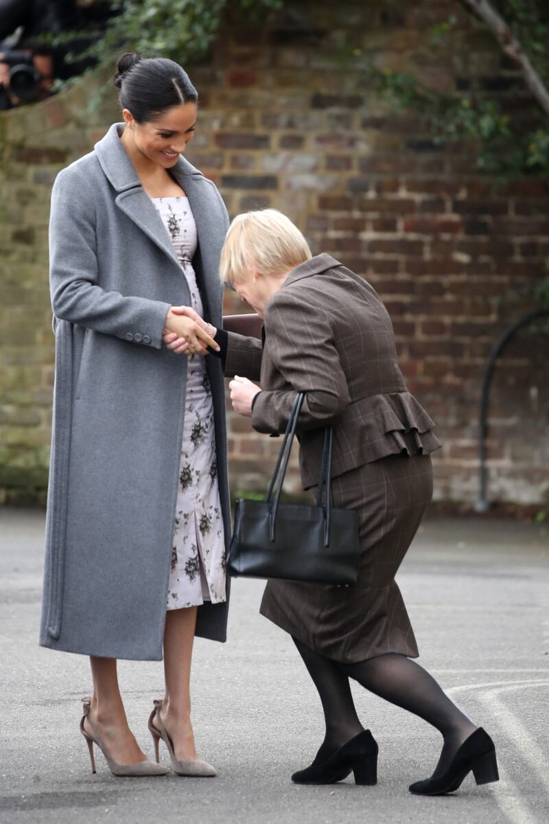 Meghan Markle in abito premaman: foto 8