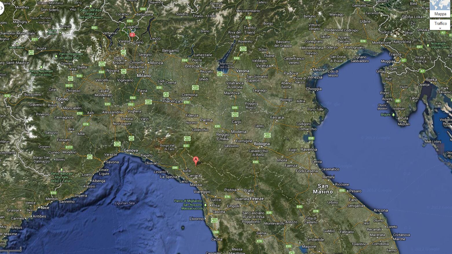 Forte scossa di terremoto nel Nord Italia