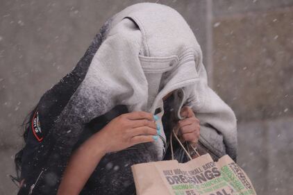 New York deserta per la tempesta 6