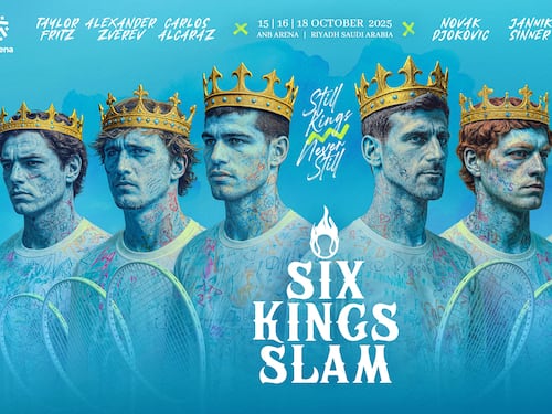 Sinner, lo schiaffo del torneo saudita: la locandina del Six Kings Slam che fa discutere