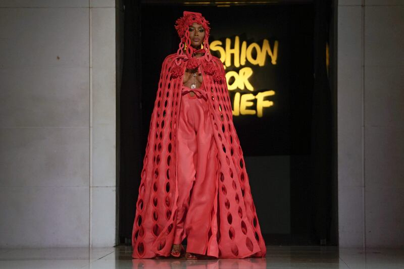 Naomi Campbell alla London Fashion Week: foto 4