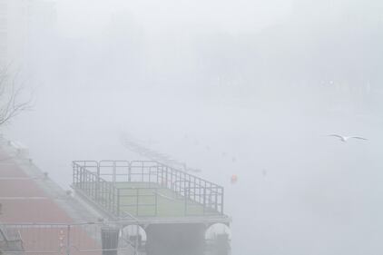 La nebbia avvolge Milano 3