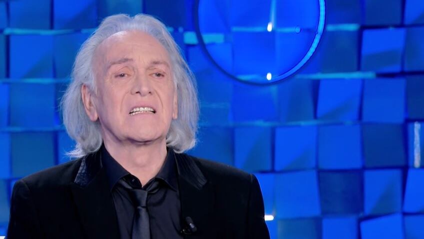 "La bestemmia? Sono stato male". Riccardo Fogli in lacrime a Verissimo