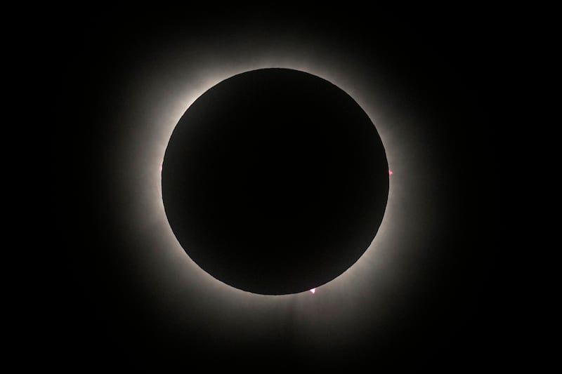 Leclissi totale di sole nel Nord America 5