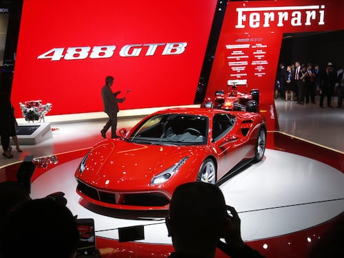 La Ferrari debutta a Wall Street