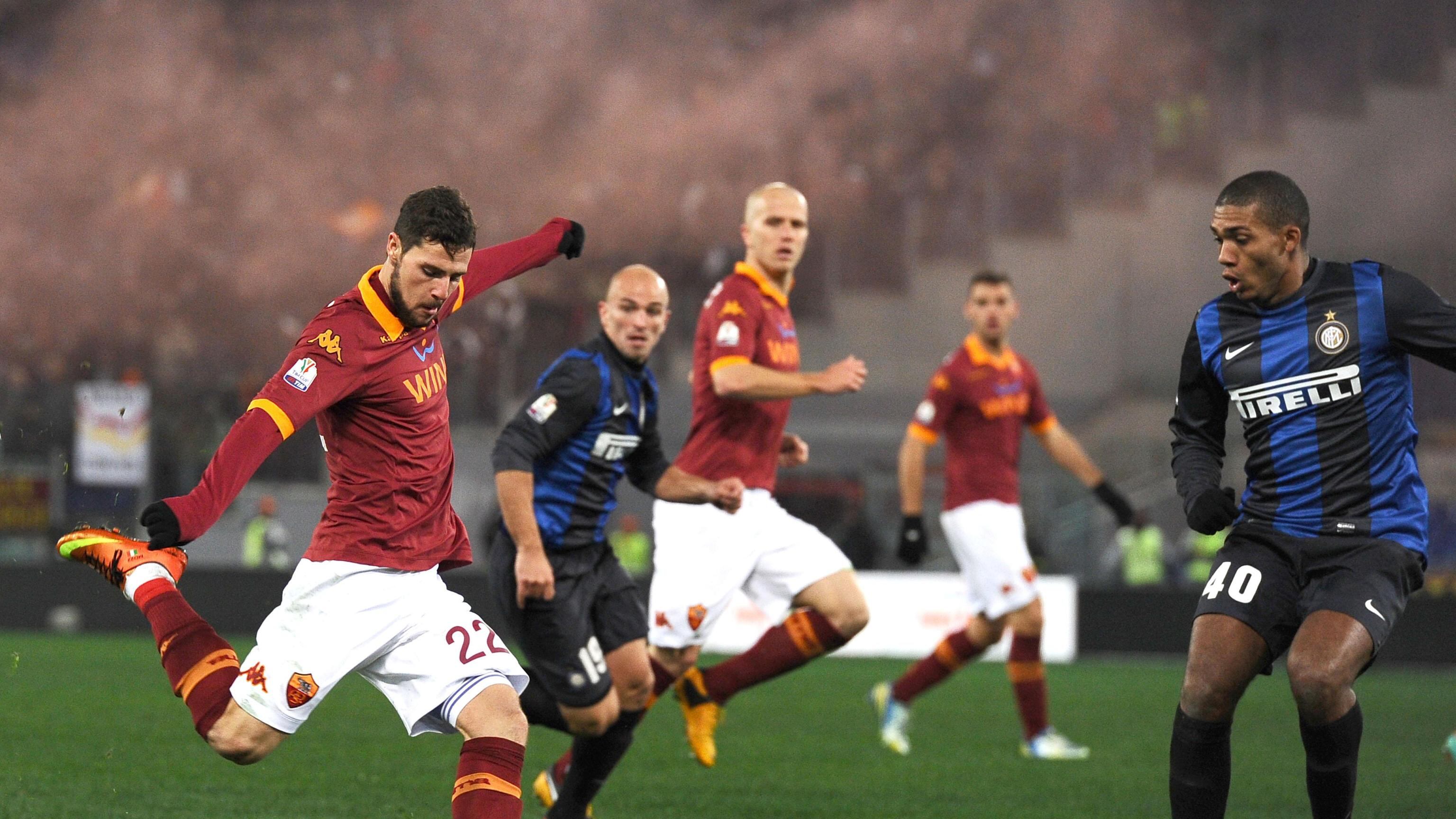 La Roma dà lezione ma l'Inter se la cava