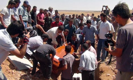 A Kobane i funerali del piccolo Aylan Kurdi 8