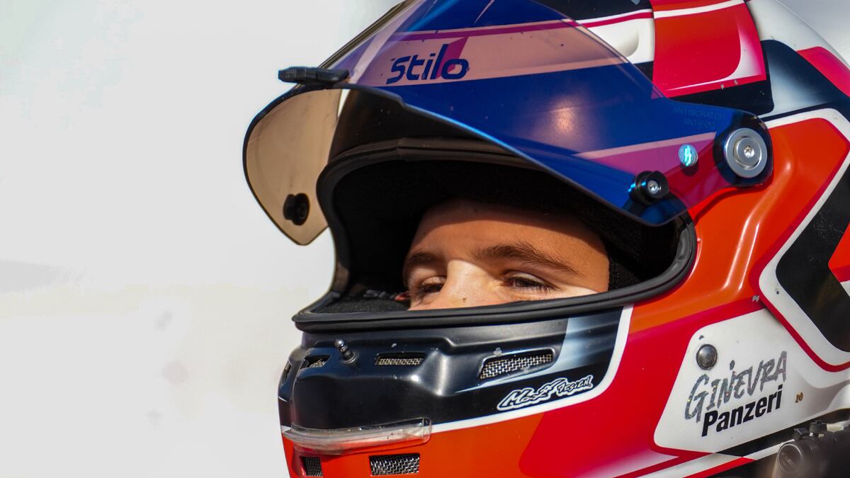 A Leolandia la giovane pilota Ginevra Panzeri è madrina del film "Grand Prix"