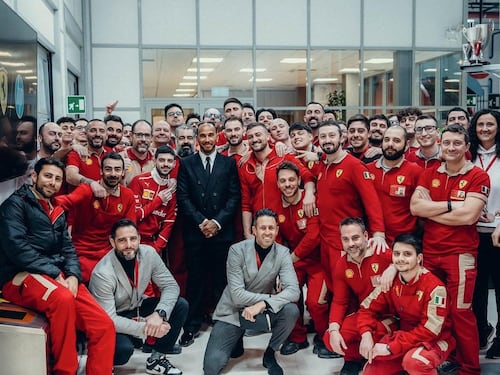 Ferrari, febbre da Cavallino per Hamilton