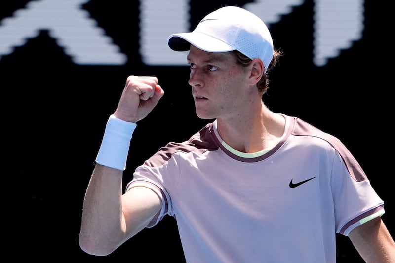 Jannik Sinner vola in finale agli Australian Open: le immagini più belle del match contro Djokovic 13