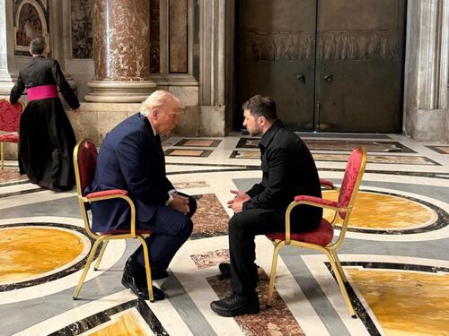 Summit Trump-Zelensky nel nome di Francesco