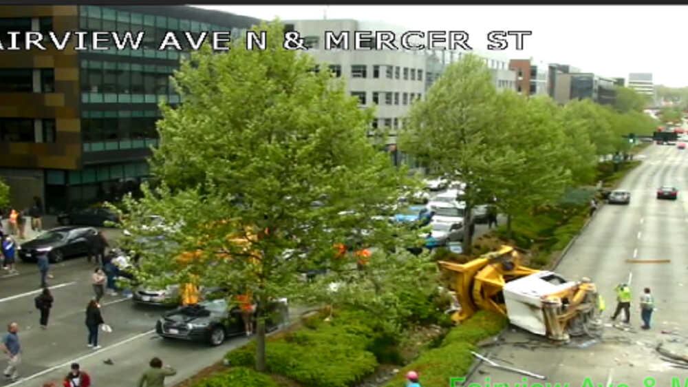 Crolla gru sul campus Google: a Seattle 4 morti e 3 feriti